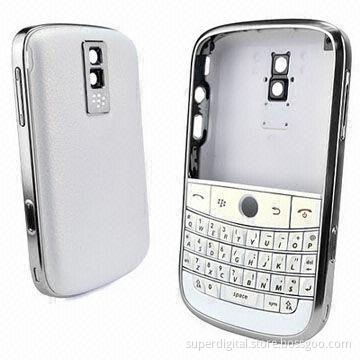 Mobile Phone Housing for BlackBerry Bold 9000 with Black/White Colors and Good Quality